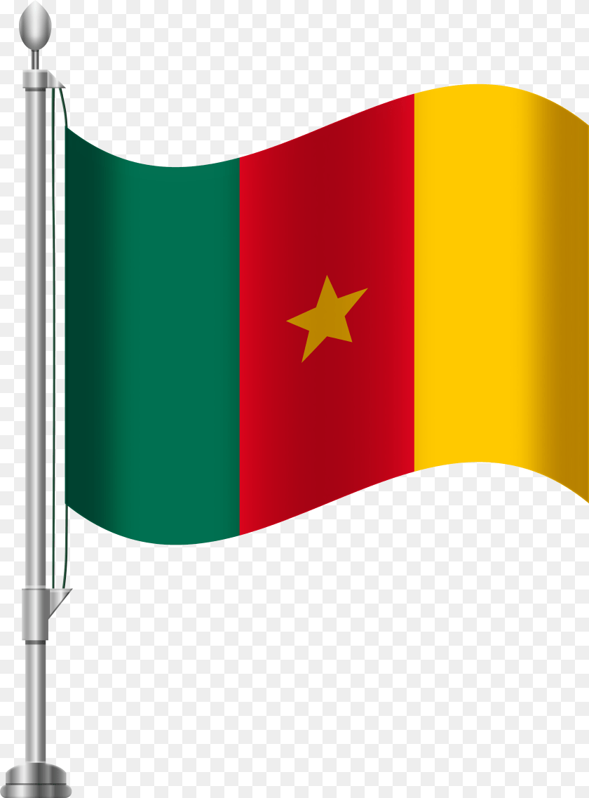 5854x7923 Cameroon Flag Clip Art Transparent PNG