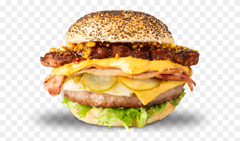 677x433 Camila Cheeseburger, Burger, Food, Sandwich HD PNG Download