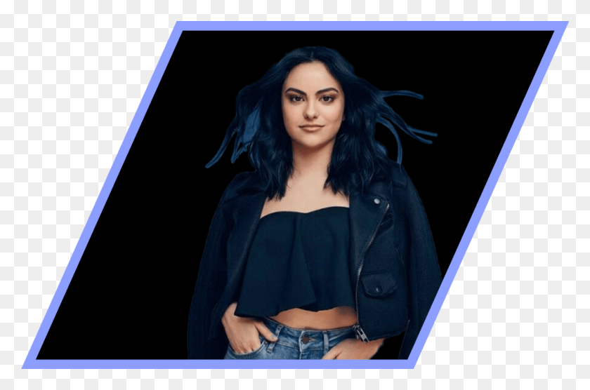 1024x652 Camilamendes Sticker Veronica Lodge Camila Mendes Riverdale, Clothing, Apparel, Person HD PNG Download