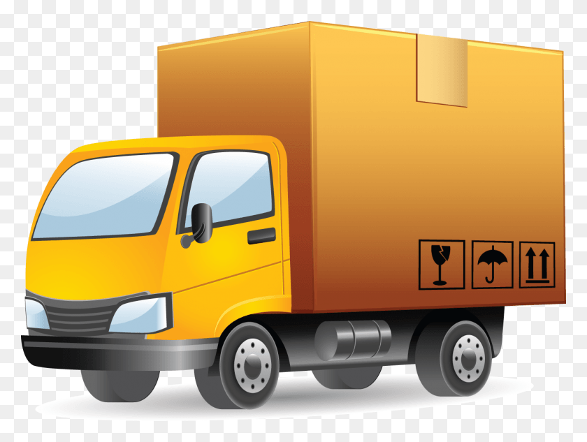 1331x979 Caminho Transporte Caminho De Entrega, Moving Van, Van, Vehículo Hd Png