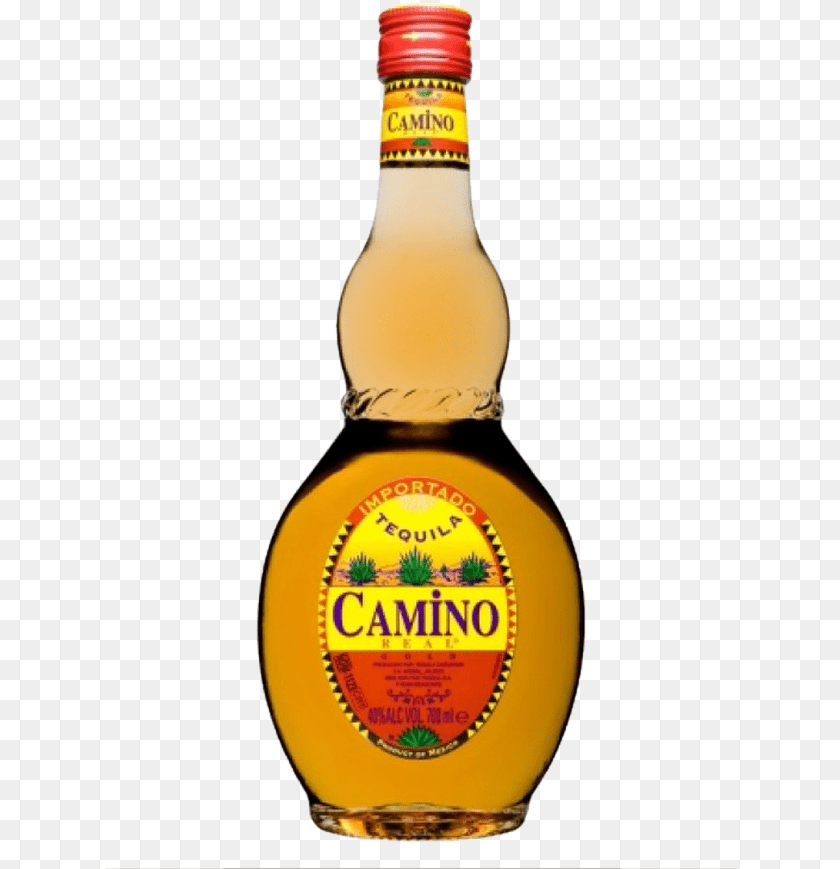 717x869 Camino Gold 75cl Tequila Tequila Camino, Alcohol, Beer, Beverage, Bottle PNG