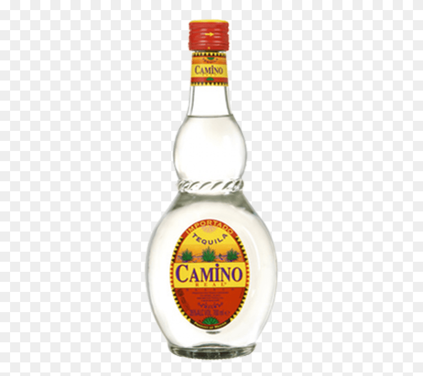 271x687 Descargar Png Camino Silver 750Ml Tequila Camino Real Blanco, Alimentos, Jarabe, Condimentos Hd Png