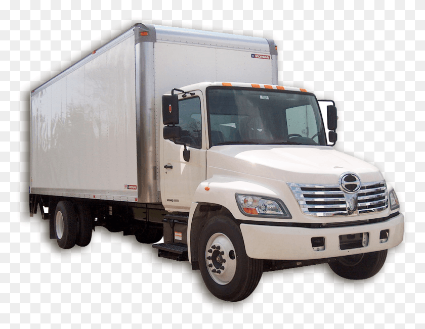 1037x786 Camion De Carga Hino 26 Foot Truck, Vehicle, Transportation, Moving Van HD PNG Download