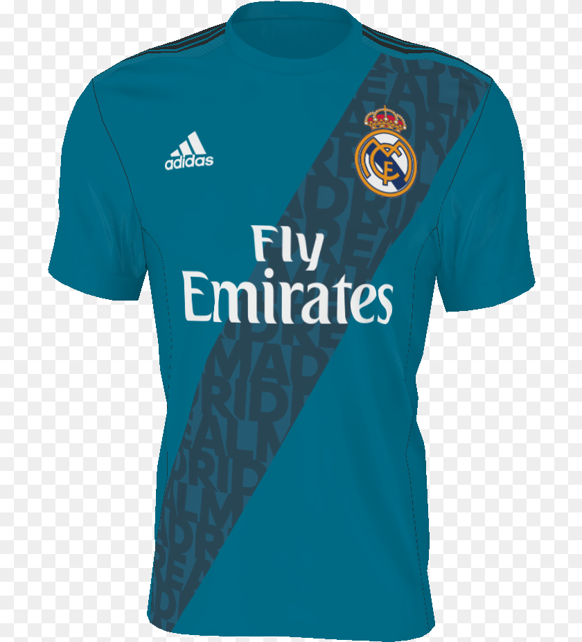Camisa 3 Do Real Madrid 2017 2018 Arsenal, Clothing, Shirt, T-shirt, Sash Clipart PNG