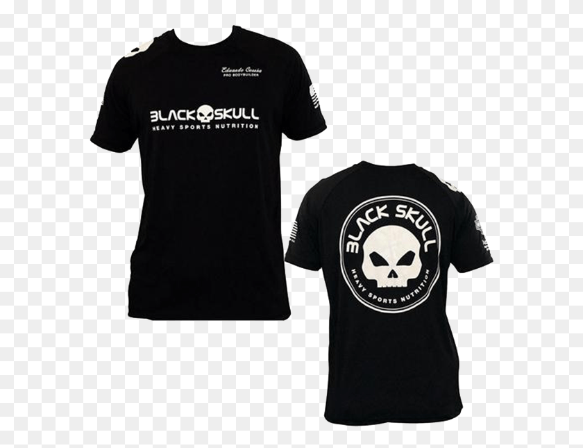 586x585 Camiseta Black Skull Usa Clothing, Apparel, Hoodie, Sweatshirt HD PNG Download
