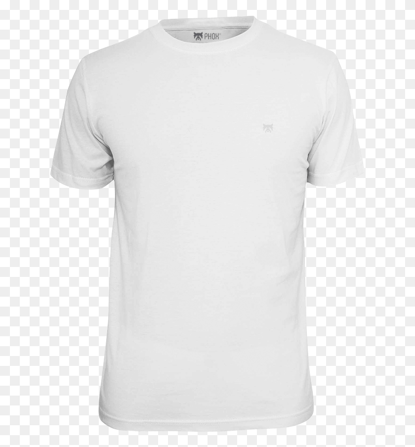 638x844 Camiseta Bsica Bordada Phox Masculina Branca 1012 01 Camisa Branca Em, Clothing, Apparel, T-shirt HD PNG Download