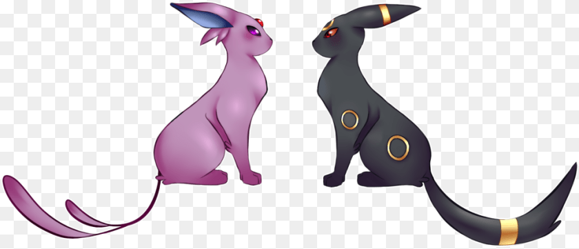 Camiseta Espeon Y Umbreon Hare, Animal, Mammal, Kangaroo, Pig PNG