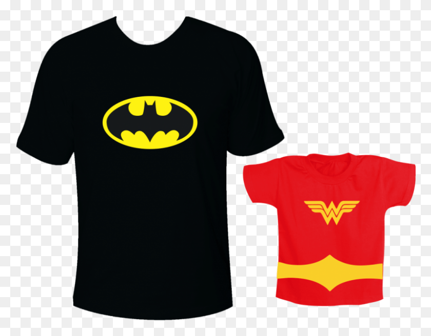 799x611 Camisetas Personalizadas Familia Batman, Clothing, Apparel, T-Shirt Hd Png