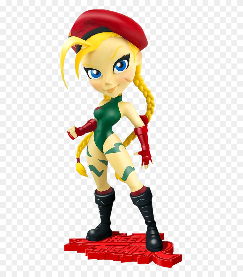 425x900 Cammy 7 Knock Outs Vinyl Statue Street Fighter Knockouts Figures, Figurine, Toy, Person HD PNG Download