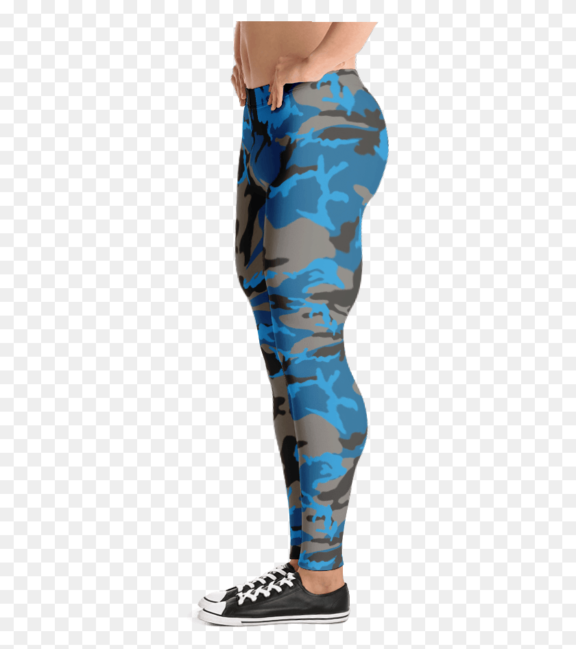 297x886 Camo Guila Leggings For Men Tights, Military, Military Uniform, Camouflage HD PNG Download