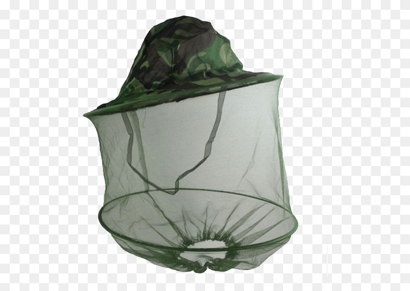 504x536 Camouflage Midge Net Hat Bee Keeping Hat, Lamp, Lampshade, Jar HD PNG Download