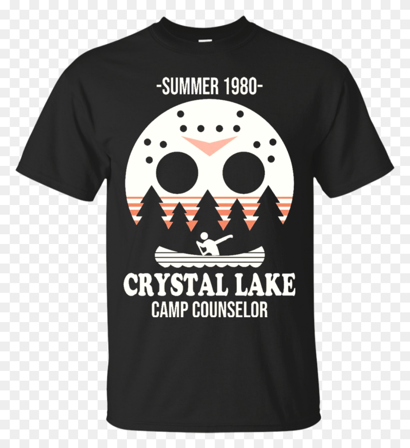 1039x1143 Camp Crystal Lake Shirt, Clothing, Apparel, T-shirt HD PNG Download