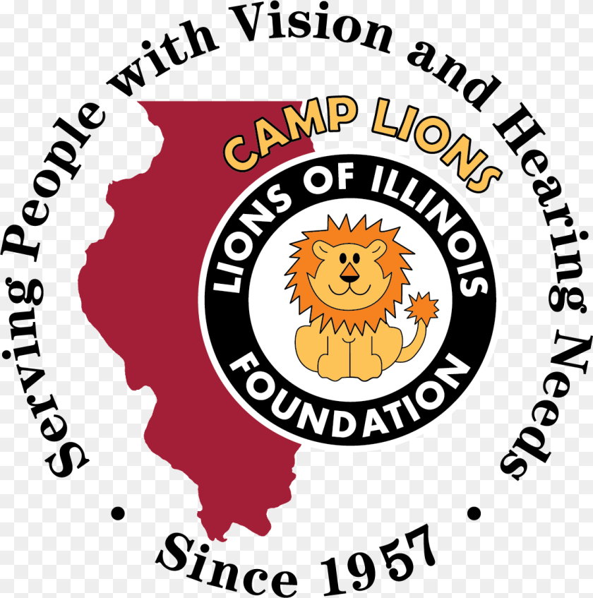 Camp Lions Intercourse, Logo, Emblem, Symbol, Badge Sticker PNG