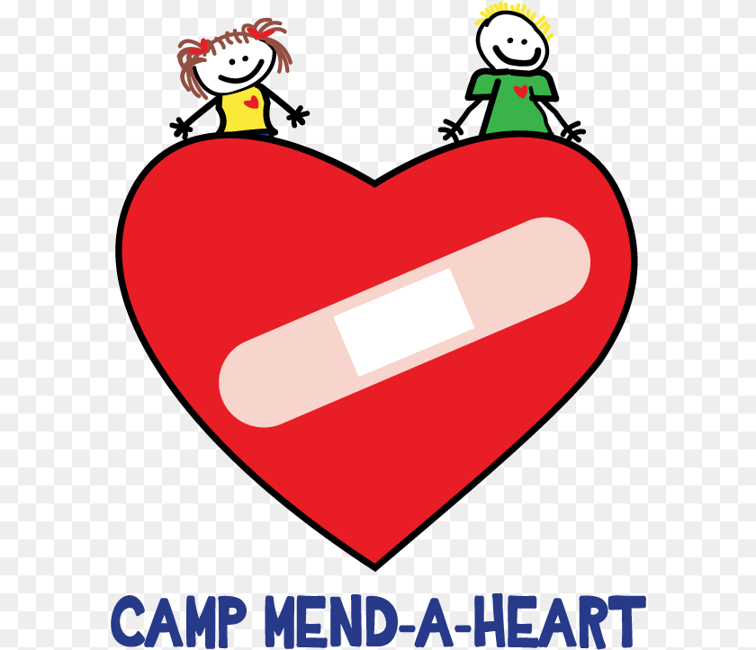 Camp Mend A Heart Logo 2016 Web Heart, First Aid, Bandage, Face, Head Clipart PNG