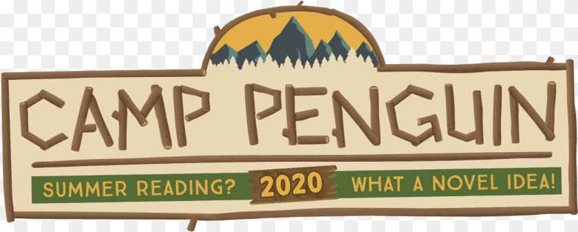 Camp Penguin Language, Text Clipart PNG