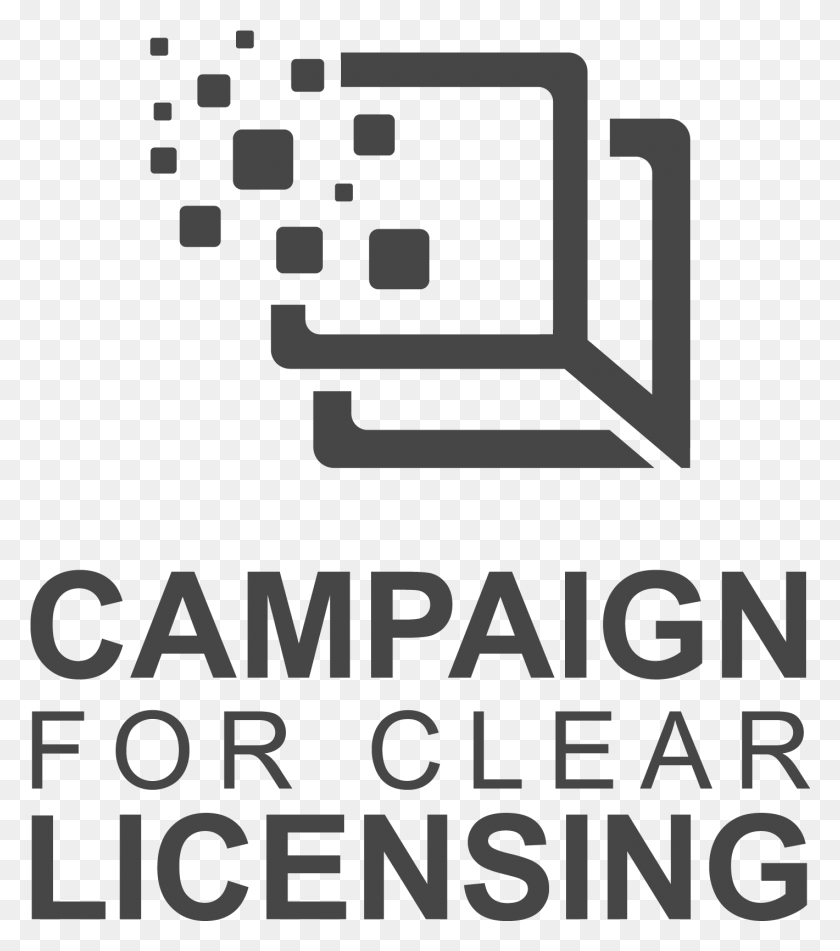 1420x1623 Campaign For Clear Licensing Logo Graphic Design, Text, Alphabet, Symbol HD PNG Download