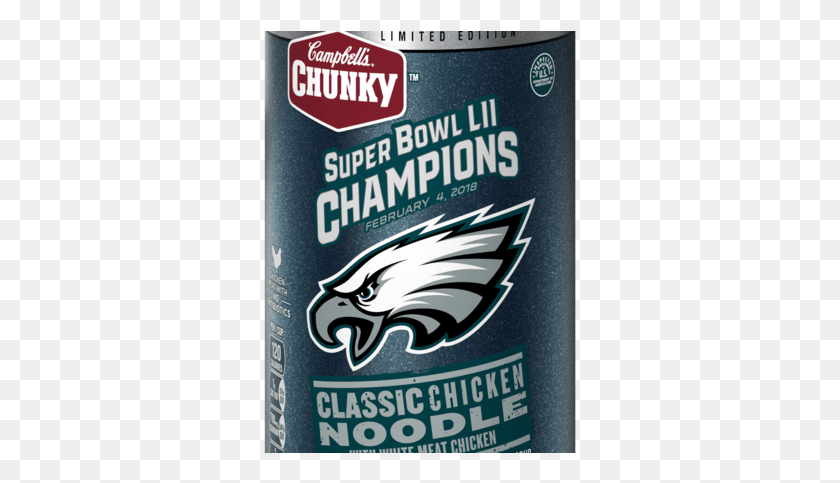 313x423 Campbell Soup Cans To Commemorate Eagles Super Bowl Energy Drink, Tin, Can, Lager HD PNG Download