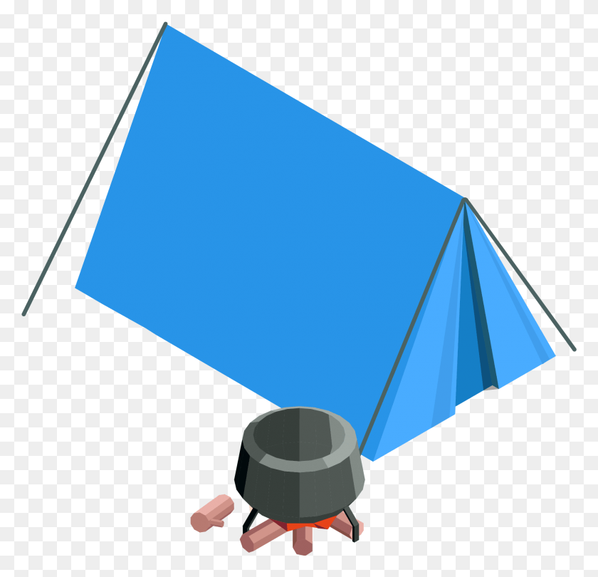 1817x1748 Camping Tent Simple Wild And Vector Image Illustration, Leisure Activities, Mountain Tent, Adventure HD PNG Download