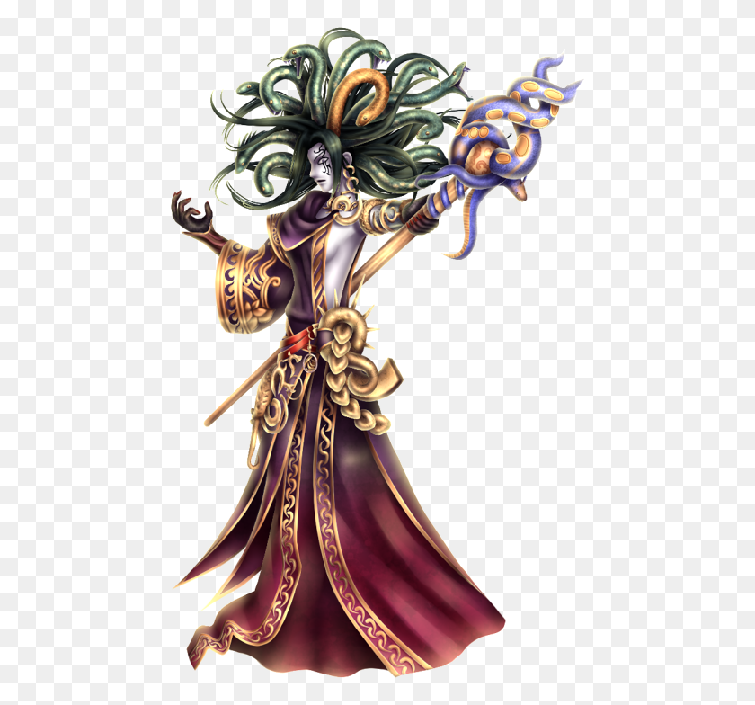 462x724 Can Anyone Find A 3d Render Of Medusa From Kid Icarus Medusa Super Smash Bros, Person, Human, Crowd HD PNG Download
