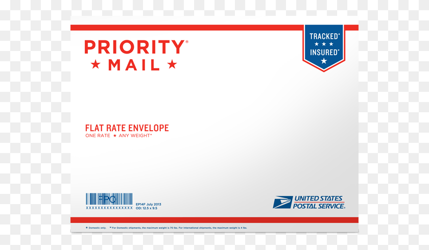 572x430 Can Be Picked Up At Most Local Post Offices Priority Mail Mailing Envelope, Text, White Board, Word HD PNG Download