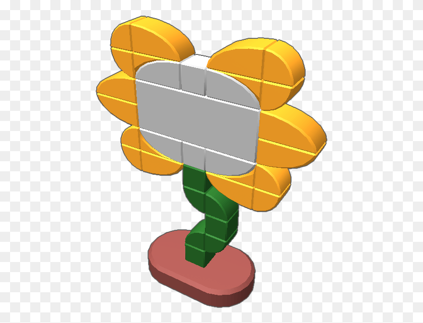 461x581 Can Be Used For A Oc Based On Flowey Or Just Normal Illustration, Plush, Toy, Plant HD PNG Download