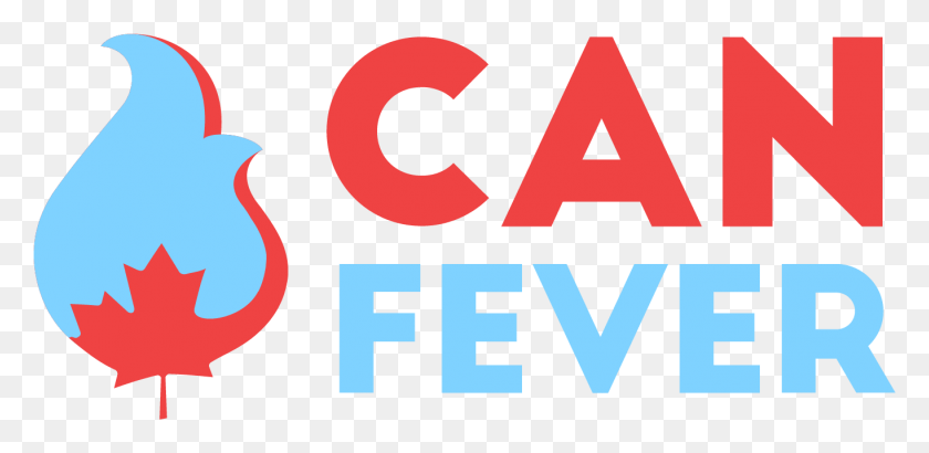 1364x613 Can Fever Canada Flag, Word, Alphabet, Text HD PNG Download