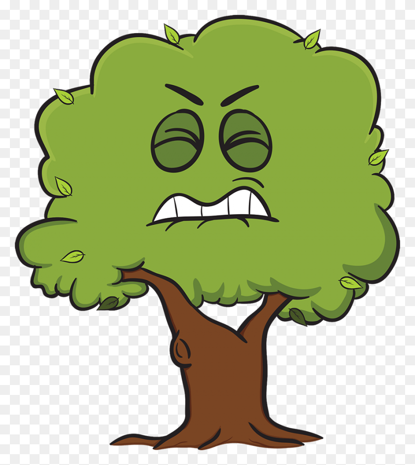 884x1000 Can I Use Cbd Cannabis For Headaches In Aliceville Cartoon Tree With Faces, Plant, Vegetation, Graphics HD PNG Download