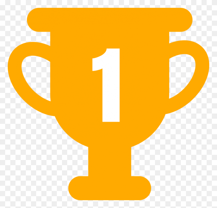 784x750 Can Stock Photo Prize Place Award Ribbon Medal Trophy Flat Icon HD PNG Download