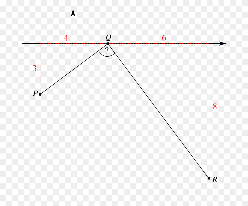 696x638 Can We Show This Triangle Is Right Angled And Find, Plot, Diagram, Text HD PNG Download