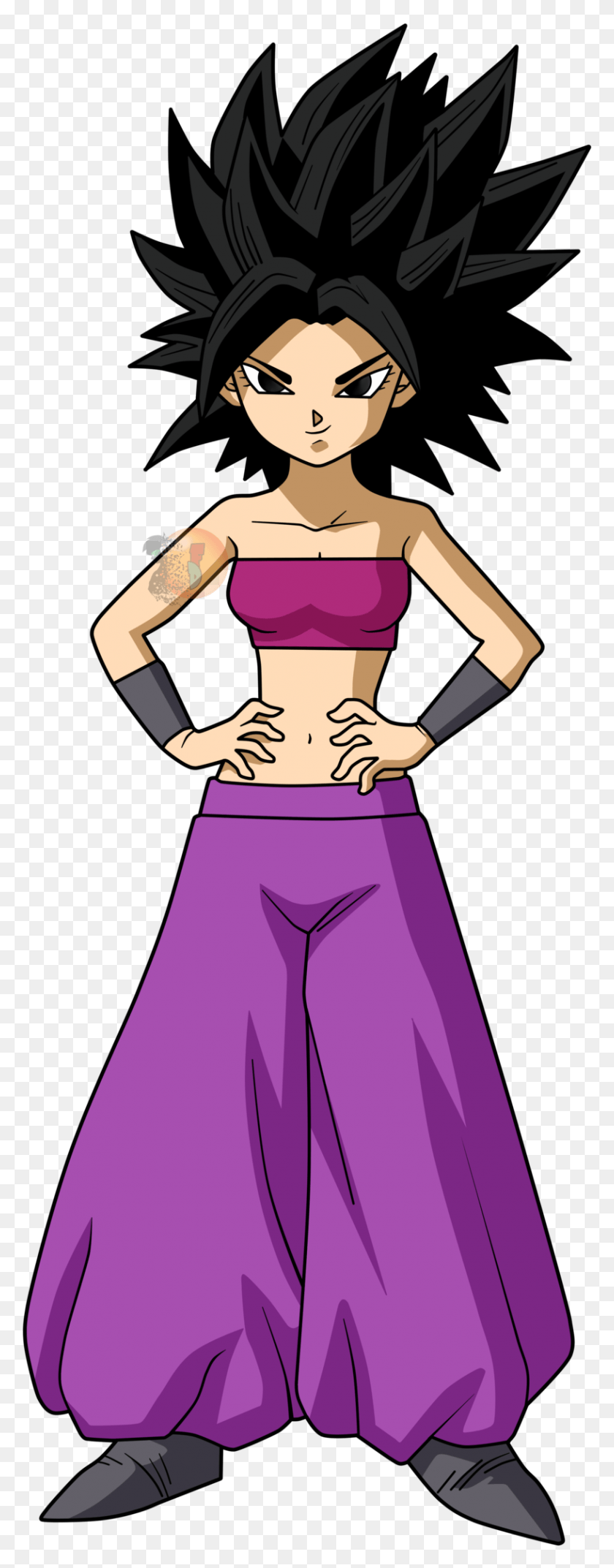 816x2182 Can You Imagine How Strong The Saiyan Race Would Be Caulifla Dragon Ball Super, Clothing, Apparel, Sleeve HD PNG Download