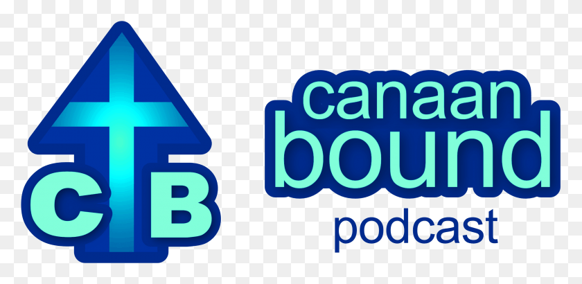 2578x1160 Canaan Bound Podcast Cbp Logo Графический Дизайн, Текст, Символ, Товарный Знак Hd Png Скачать