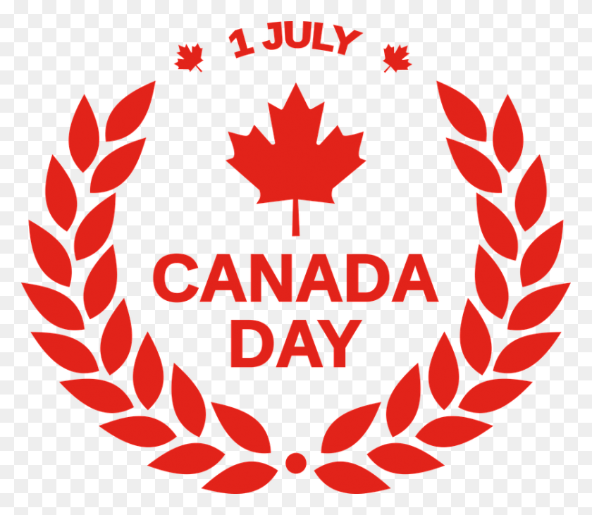 836x720 Descargar Png / Sorteo Del Día De Canadá, Feliz Día De Canadá 2018, Hoja, Planta, Logo Hd Png