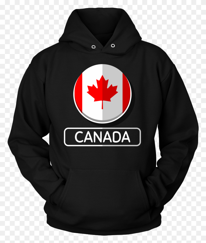 839x1001 Canada Maple Leaf Mixed Martial Arts Hoodie, Clothing, Apparel, Sweatshirt HD PNG Download