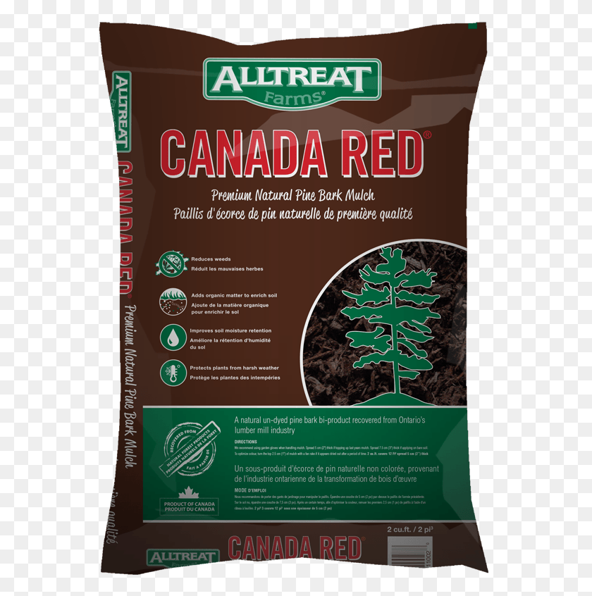 568x786 Canada Red Pine Bark Mulch Canadian Mulch, Poster, Advertisement, Flyer HD PNG Download