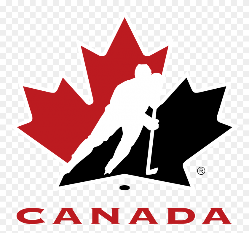 1053x981 Descargar Png Equipo Nacional De Hockey Canadiense Logotipo Del Equipo Mundial Juniors Canadá, Hoja, Planta, Cartel Hd Png