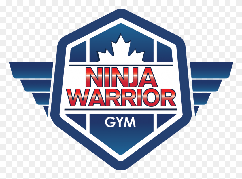 979x706 Canadian Ninja Warrior Gyms Emblem, Logo, Symbol, Trademark HD PNG Download