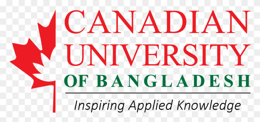 831x357 Canadian University Of Bangladesh University, Text, Alphabet, Word HD PNG Download