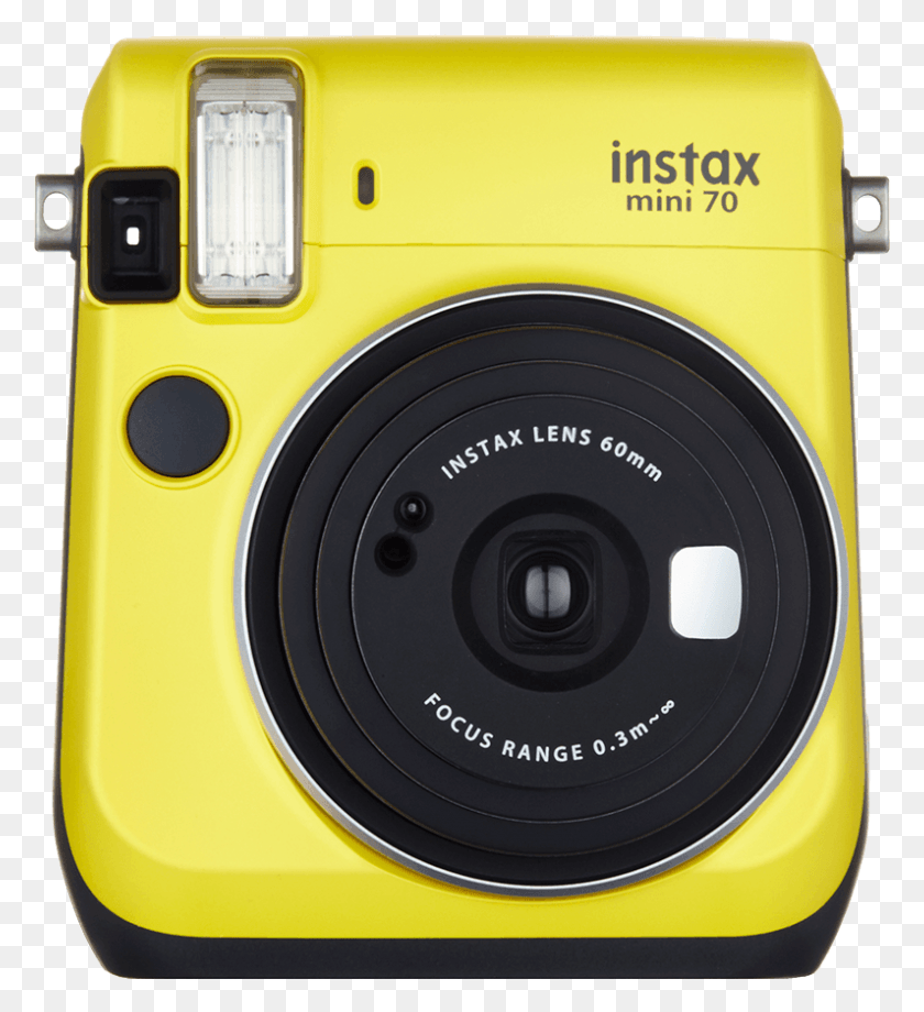 795x877 Canary Yellow Fujifilm Instax Mini 70 Yellow, Camera, Electronics, Digital Camera HD PNG Download