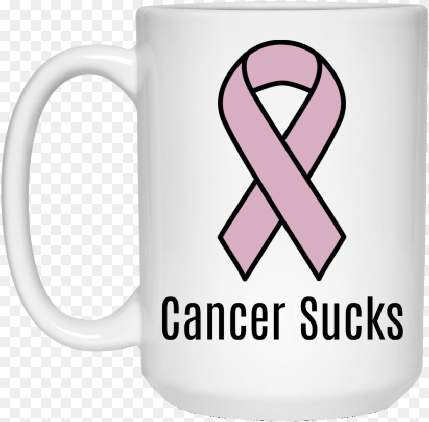 1014x998 Cancer Sucks Lavender Ribbon Cancer Awareness 15 Oz Uterine Cancer Ribbon, Cup, Beverage, Coffee, Coffee Cup PNG
