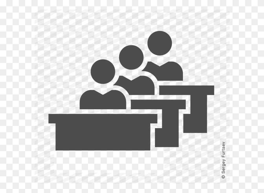620x553 Candidatestrainees Class Attendance Icon, Audience, Crowd, Indoors HD PNG Download