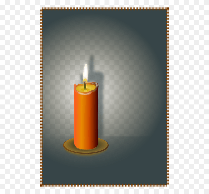 516x720 Candle Flame Wax Fire Light Romance Shine Glow Shadow Of Candle Flame HD PNG Download