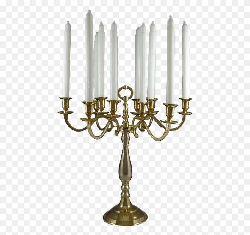 455x729 Candle Holder Solid Brass 43cm Advent Candle, Chandelier, Lamp, Light Fixture HD PNG Download