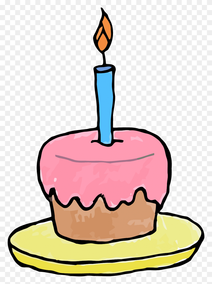 1015x1391 Candle Little Cupcake Clipart Cupcake Clip Art, Cream, Cake, Dessert HD PNG Download