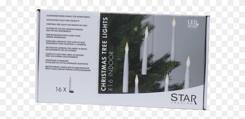 601x348 Candle Tree Lights Slimline Star Trading Julgransbelysning Slim, Plant, Text, Bamboo HD PNG Download