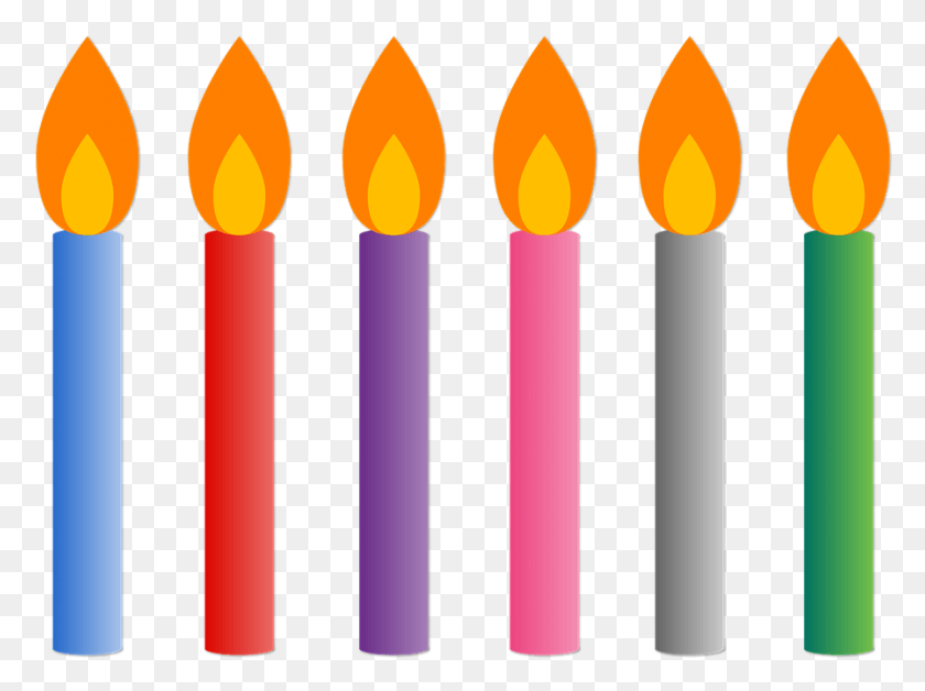 898x654 Candles Christmas Birthday Congratulations Candle Animadas De Velitas De, Oars, Fire, Flame HD PNG Download
