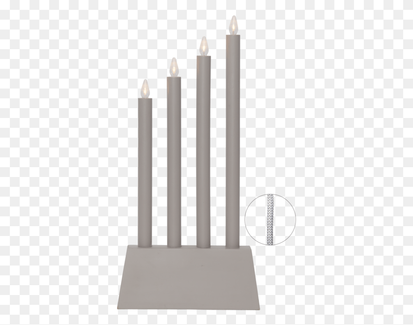 366x601 Candlestick Quattro Candlestick, Candle, Prison HD PNG Download