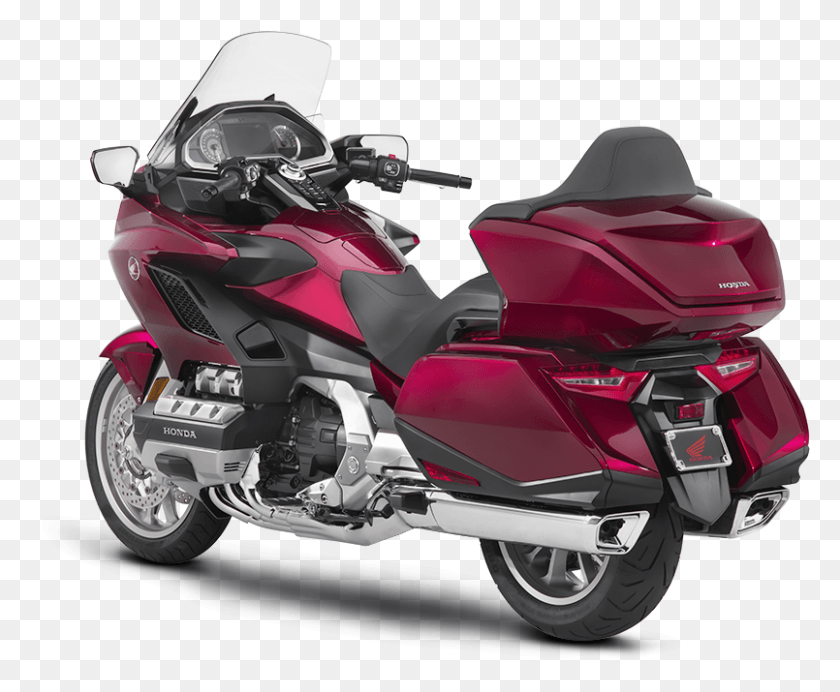 805x653 Candy Ardent Red 2018 Honda Goldwing, Motorcycle, Vehicle, Transportation HD PNG Download