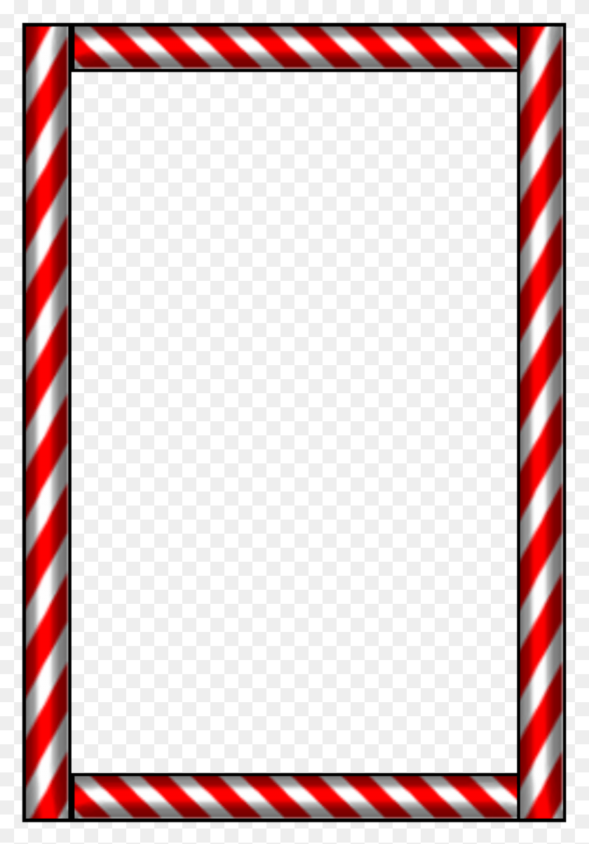 1040x1523 Candy Cane Border Candy Cane Clip Art Borders, Stick HD PNG Download