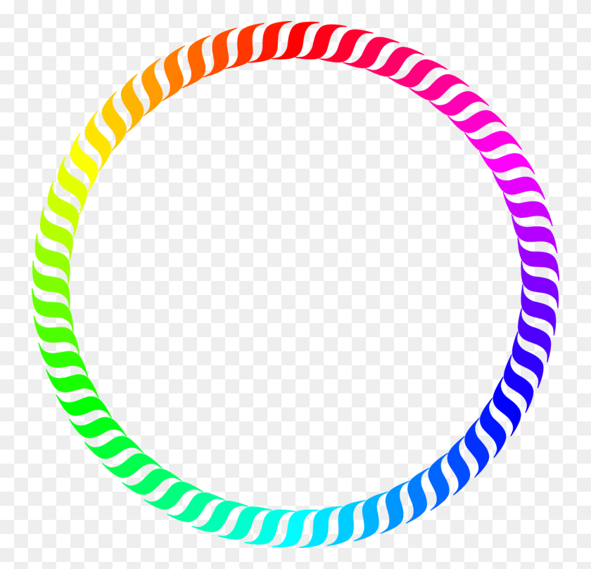 750x750 Candy Cane Candy Corn Picture Frames Candy Cane Circle Vector, Bracelet, Jewelry, Accessories HD PNG Download