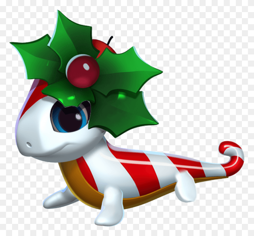 892x824 Candy Cane Dragon Baby Baby Christmas Dragons Dragon Mania Legends, Toy, Graphics HD PNG Download